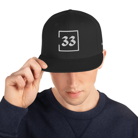 33 Snapback Hat - Da G.A.T.E 33