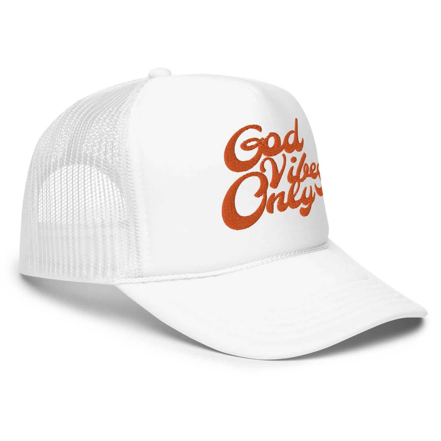 God Vibes Only Foam trucker hat - Da G.A.T.E 33