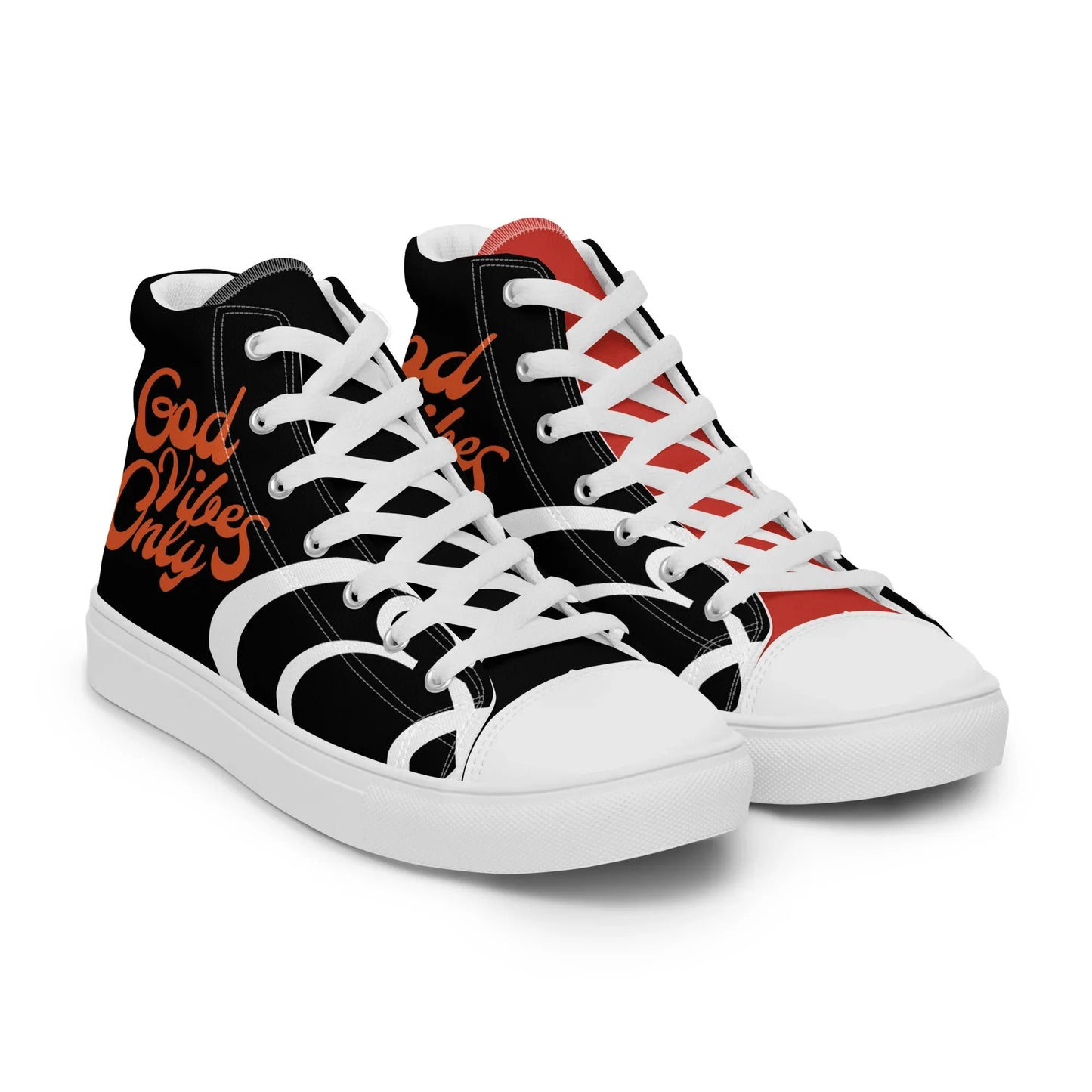 God Vibes Only Men’s high top canvas shoes - Da G.A.T.E 33
