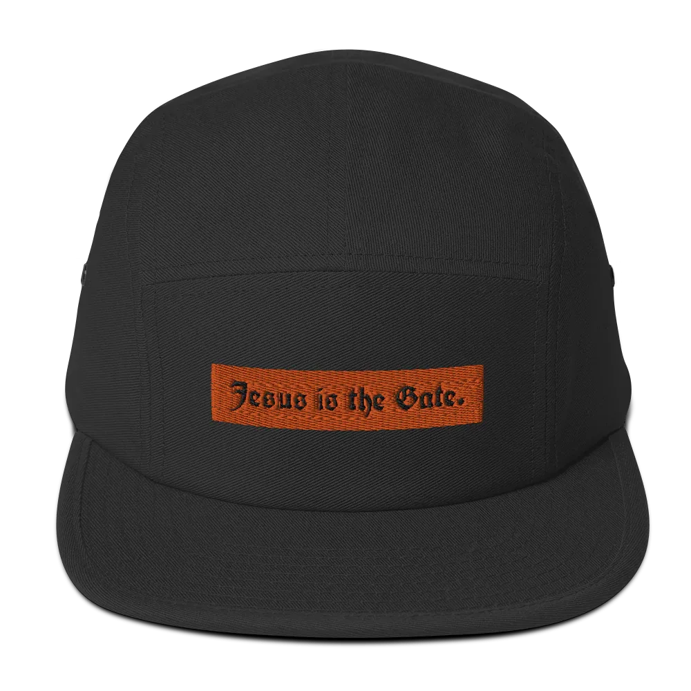 Jesus is the Gate. Five Panel Cap - Da G.A.T.E 33
