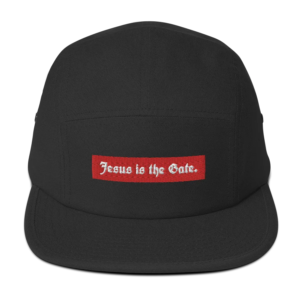 Jesus is the Gate. Five Panel Cap - Da G.A.T.E 33