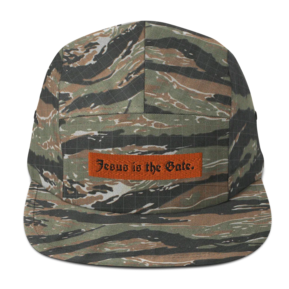 Jesus is the Gate. Five Panel Cap - Da G.A.T.E 33