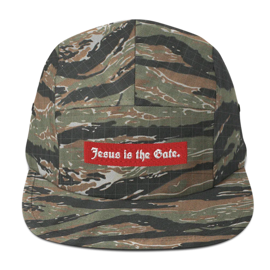 Jesus is the Gate. Five Panel Cap - Da G.A.T.E 33