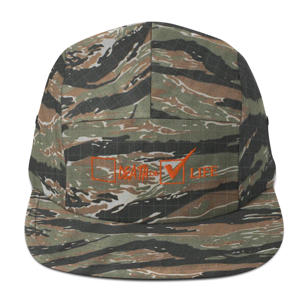 CHOOSE LIFE Five Panel Cap - Da G.A.T.E 33