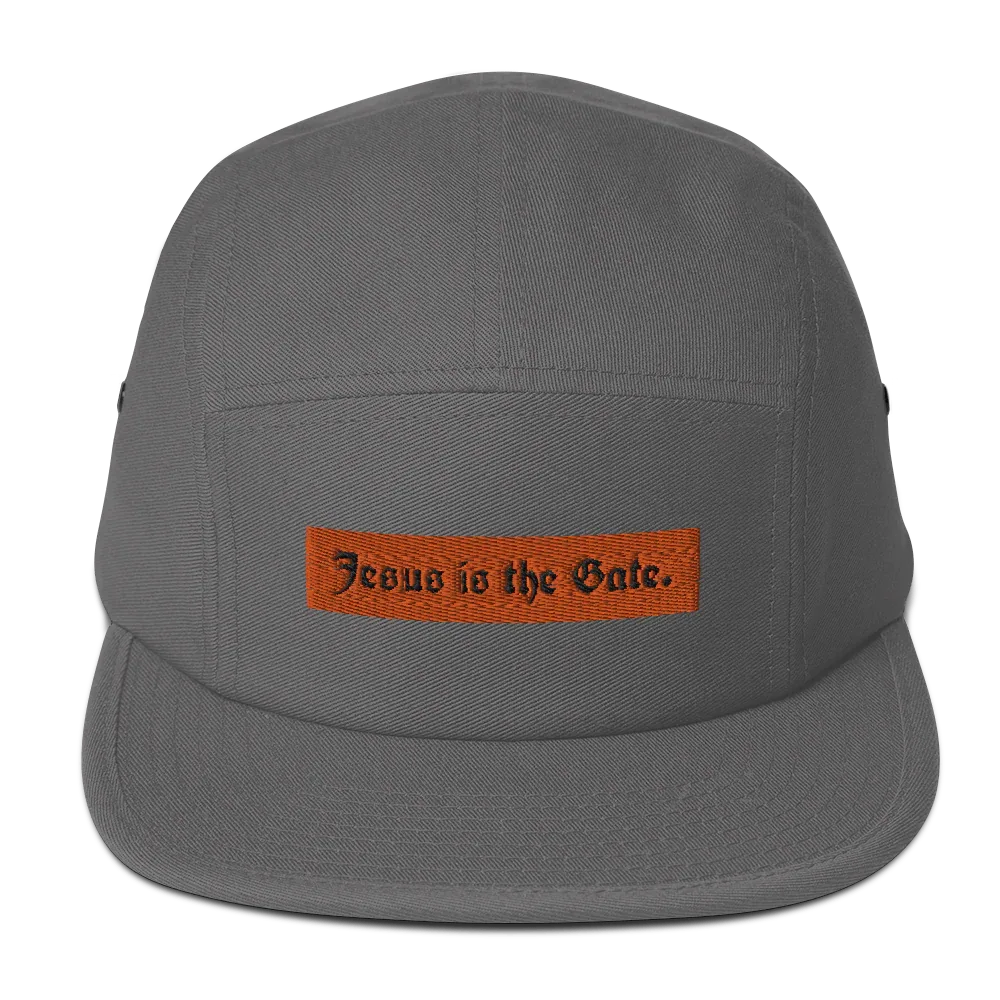Jesus is the Gate. Five Panel Cap - Da G.A.T.E 33