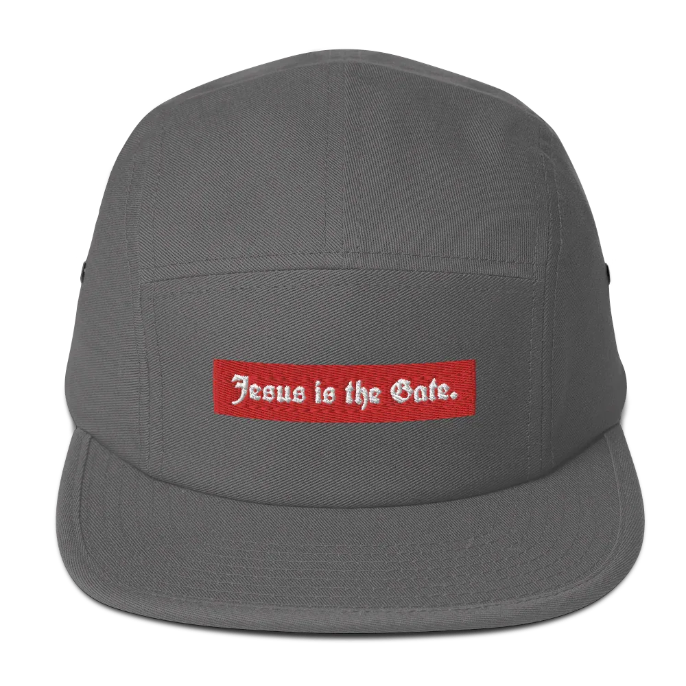 Jesus is the Gate. Five Panel Cap - Da G.A.T.E 33