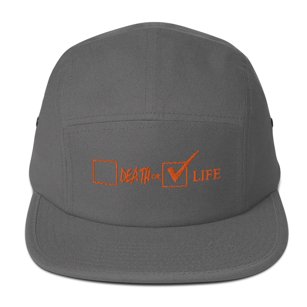 CHOOSE LIFE Five Panel Cap - Da G.A.T.E 33