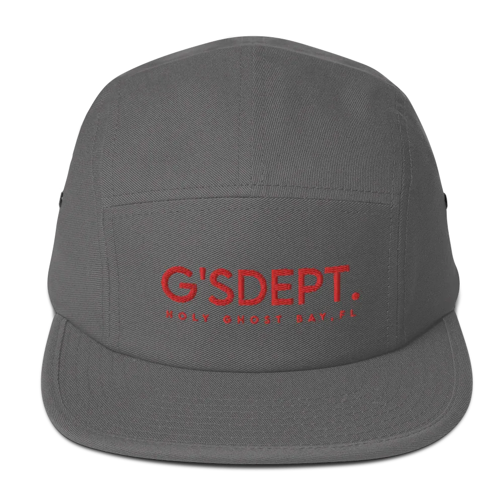 GOD’SAVE DEPT. Five Panel Cap - Da G.A.T.E 33