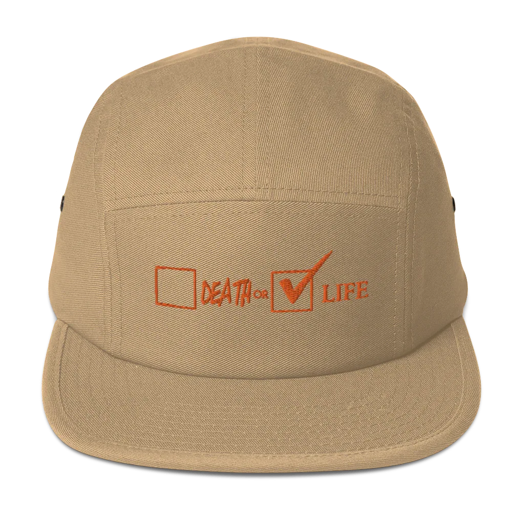 CHOOSE LIFE Five Panel Cap - Da G.A.T.E 33
