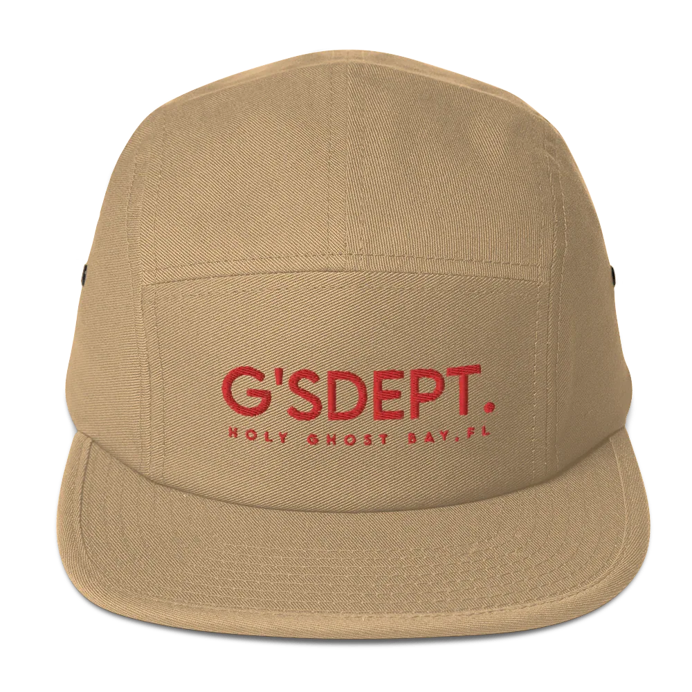 GOD’SAVE DEPT. Five Panel Cap - Da G.A.T.E 33