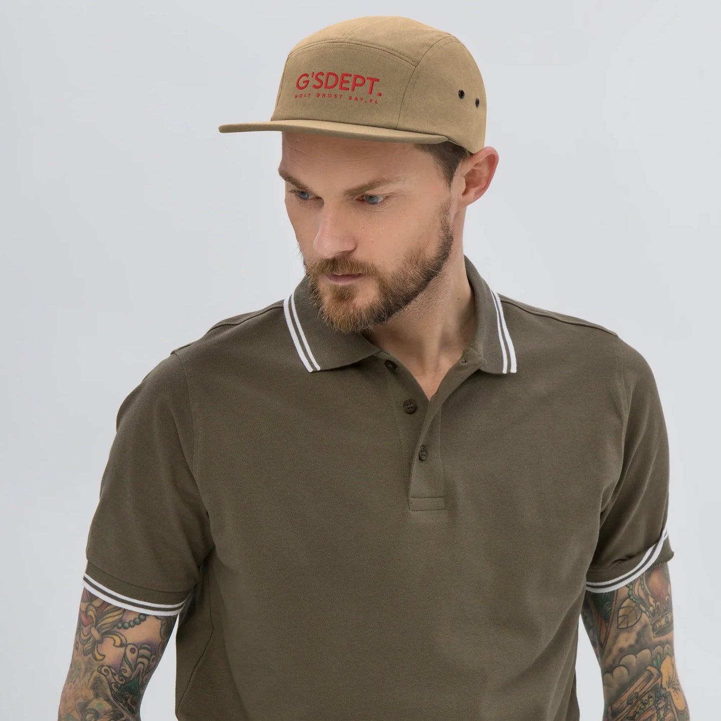 GOD’SAVE DEPT. Five Panel Cap - Da G.A.T.E 33