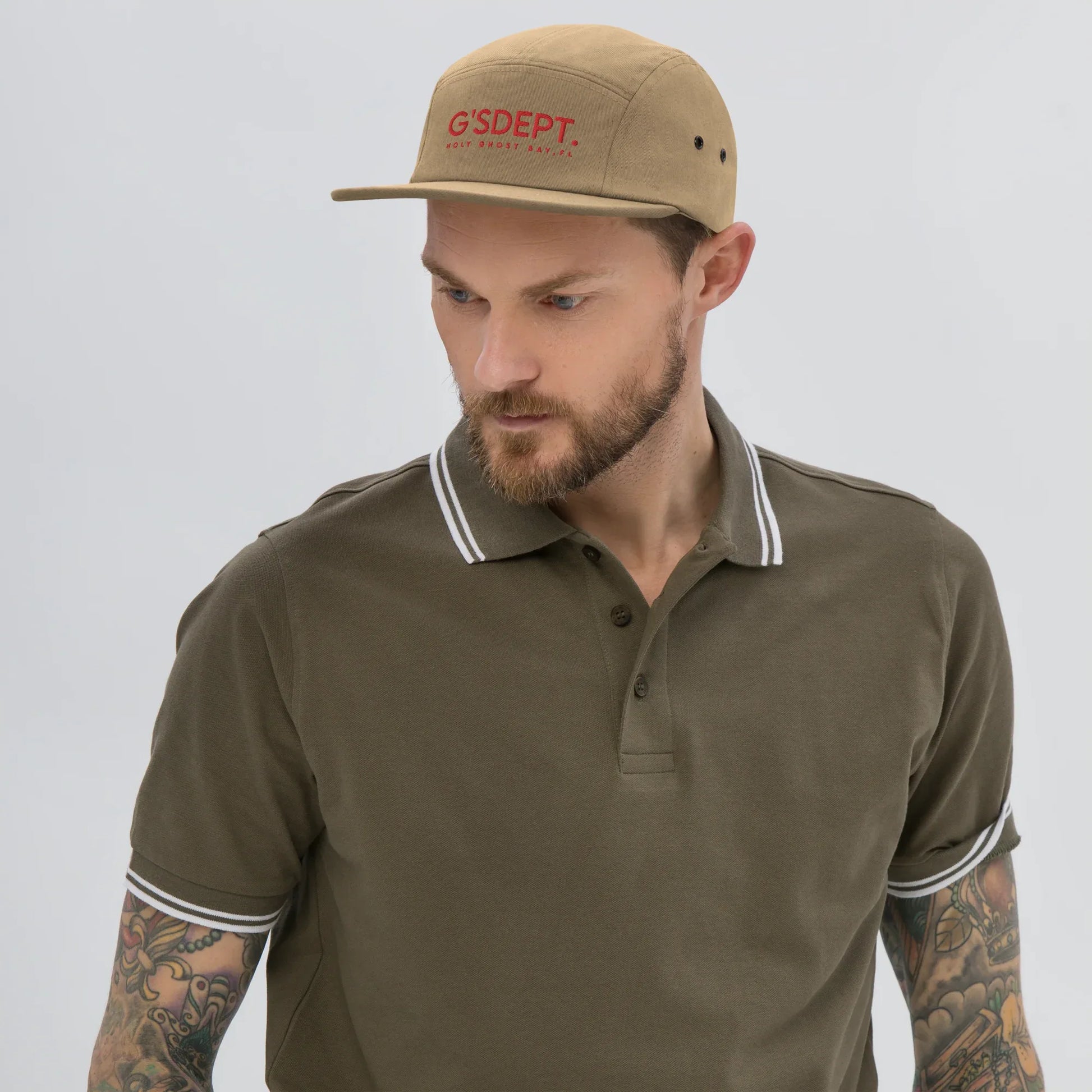 GOD’SAVE DEPT. Five Panel Cap - Da G.A.T.E 33