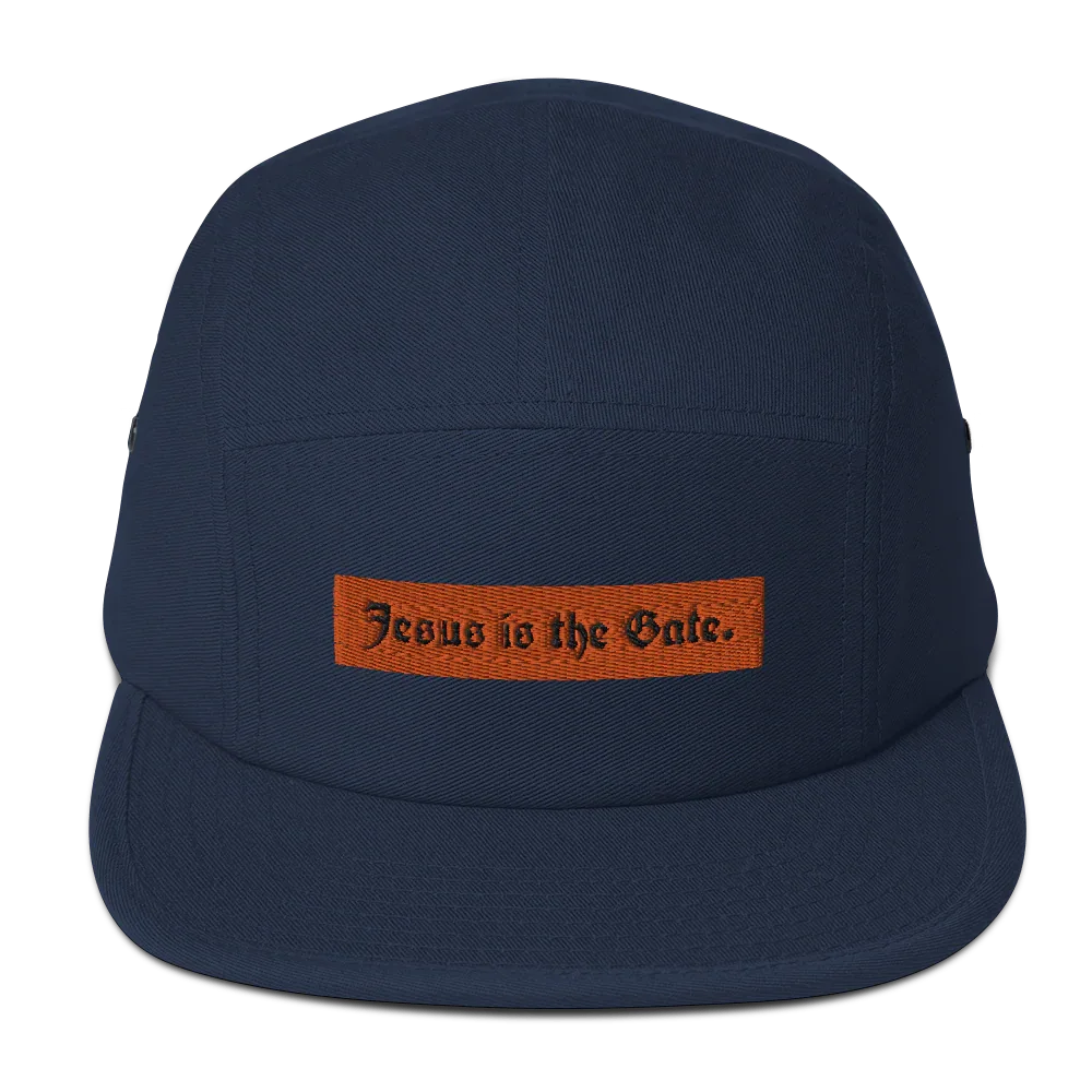 Jesus is the Gate. Five Panel Cap - Da G.A.T.E 33