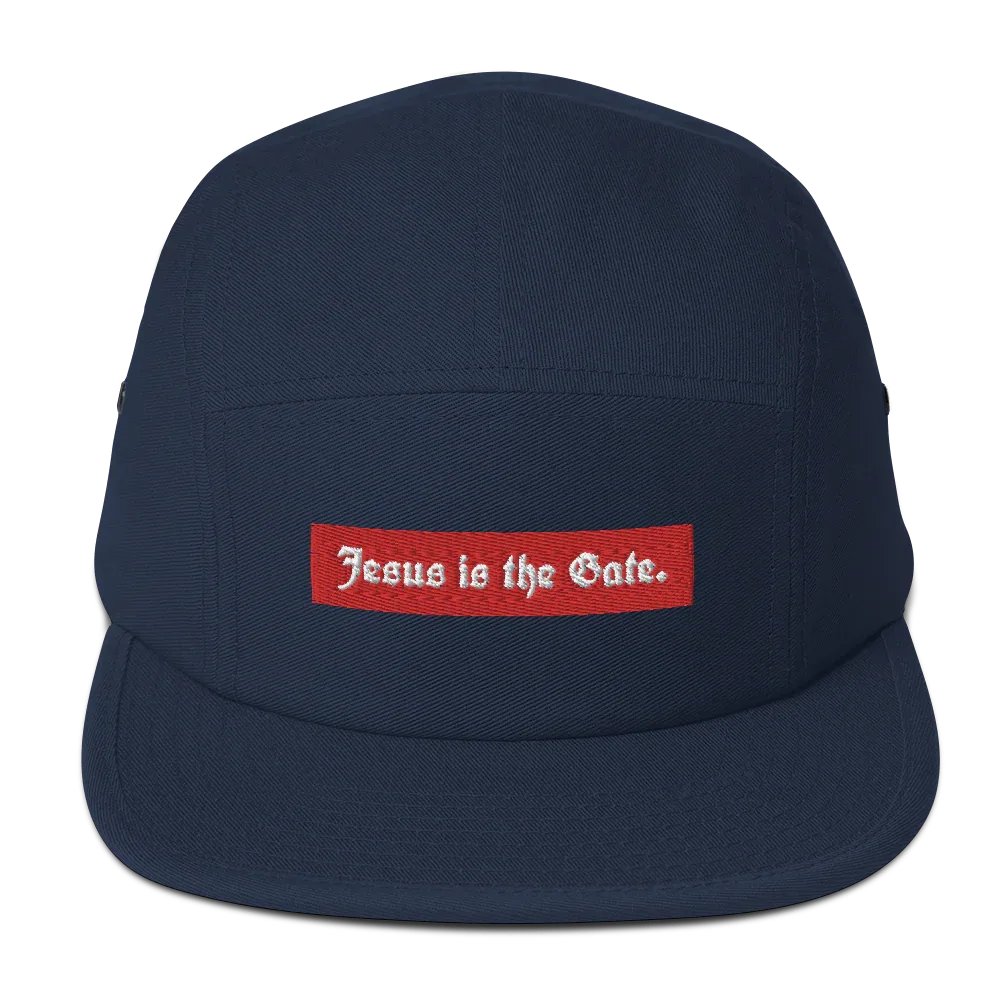 Jesus is the Gate. Five Panel Cap - Da G.A.T.E 33