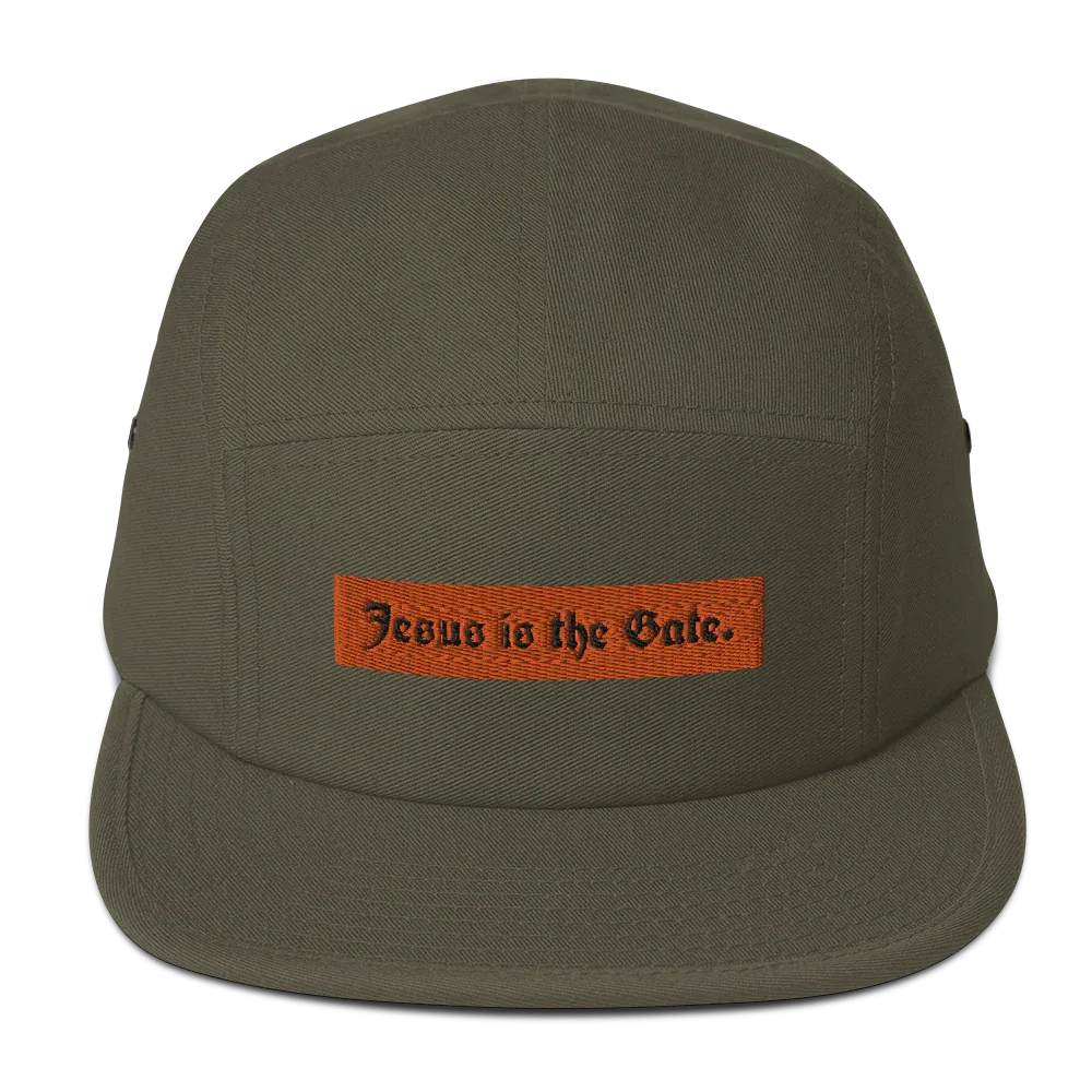 Jesus is the Gate. Five Panel Cap - Da G.A.T.E 33