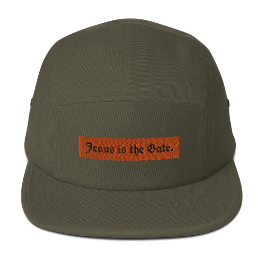 Jesus is the Gate. Five Panel Cap - Da G.A.T.E 33