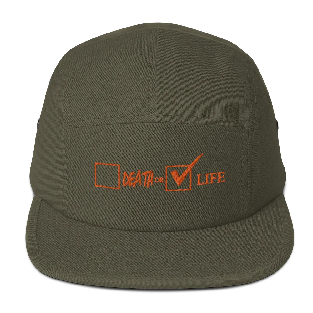CHOOSE LIFE Five Panel Cap - Da G.A.T.E 33