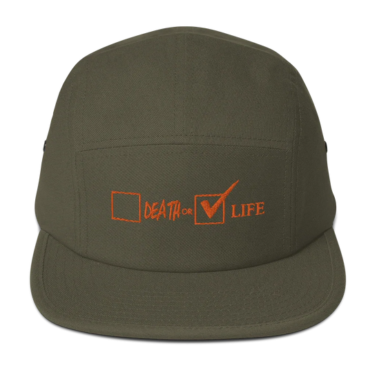 CHOOSE LIFE Five Panel Cap - Da G.A.T.E 33