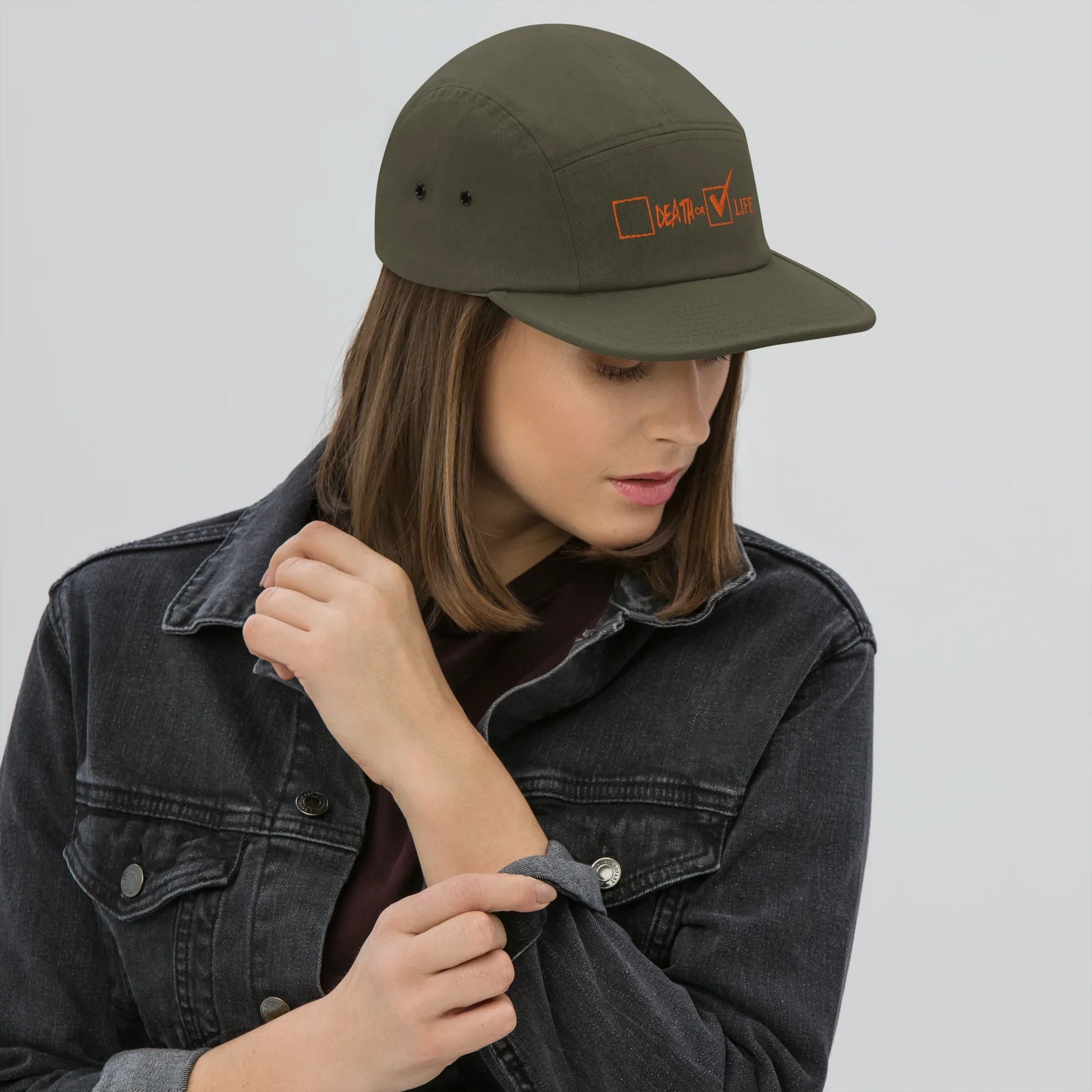 CHOOSE LIFE Five Panel Cap - Da G.A.T.E 33