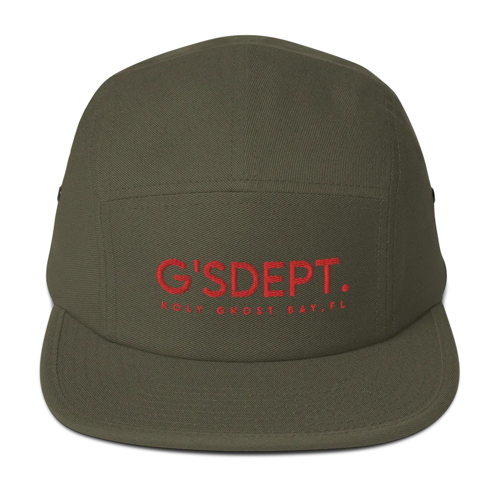GOD’SAVE DEPT. Five Panel Cap - Da G.A.T.E 33
