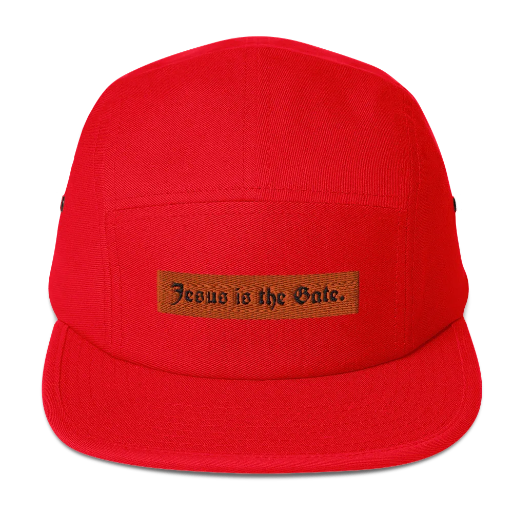 Jesus is the Gate. Five Panel Cap - Da G.A.T.E 33