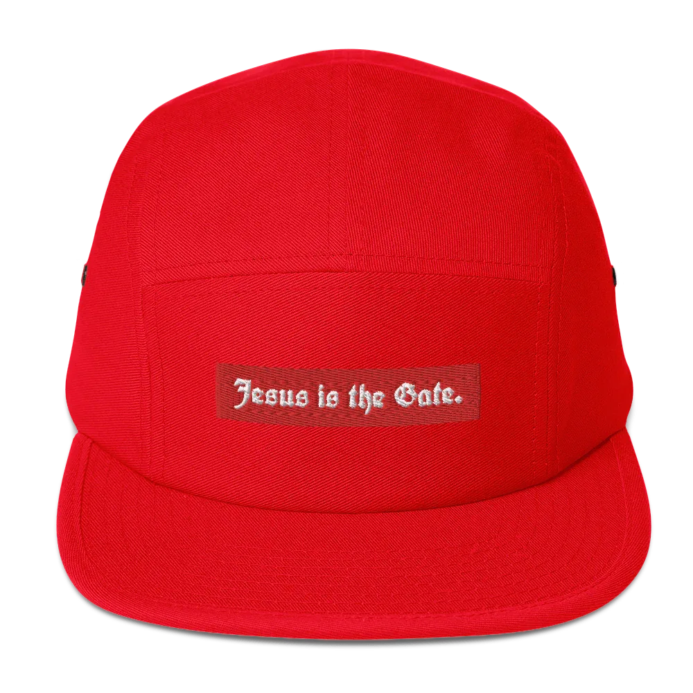 Jesus is the Gate. Five Panel Cap - Da G.A.T.E 33