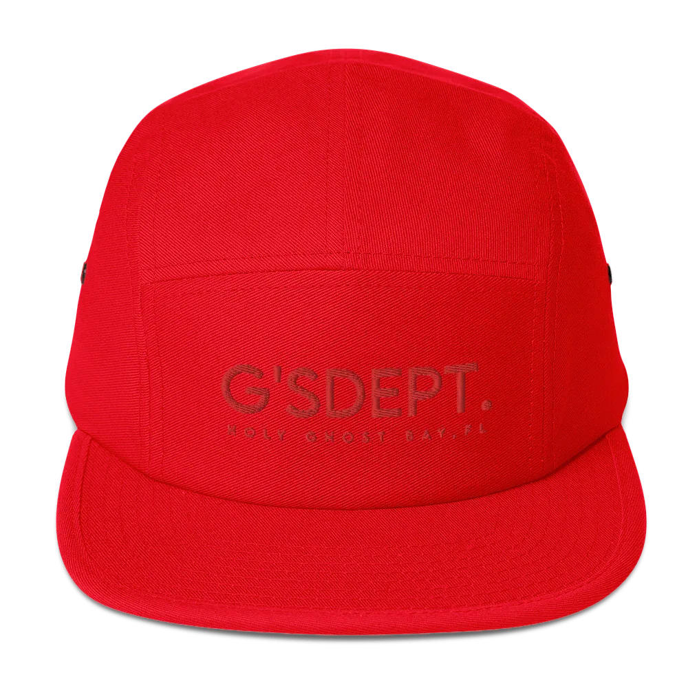 GOD’SAVE DEPT. Five Panel Cap - Da G.A.T.E 33
