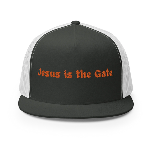 Jesus is the Gate. Trucker Cap - Da G.A.T.E 33