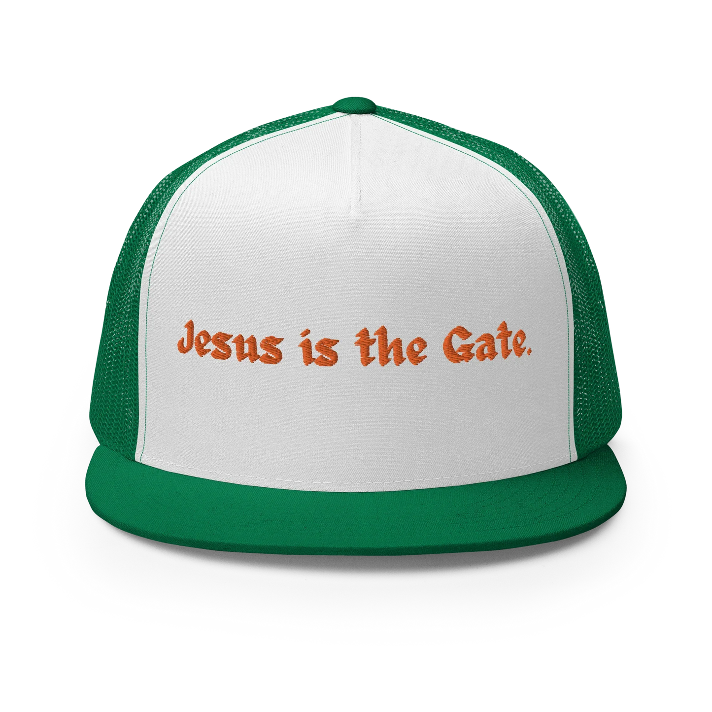 Jesus is the Gate. Trucker Cap - Da G.A.T.E 33