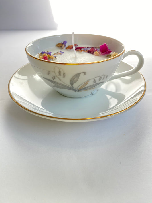 Held In Grace – Lavender Vanilla Cashmere Soy Candle | Art Love Heals