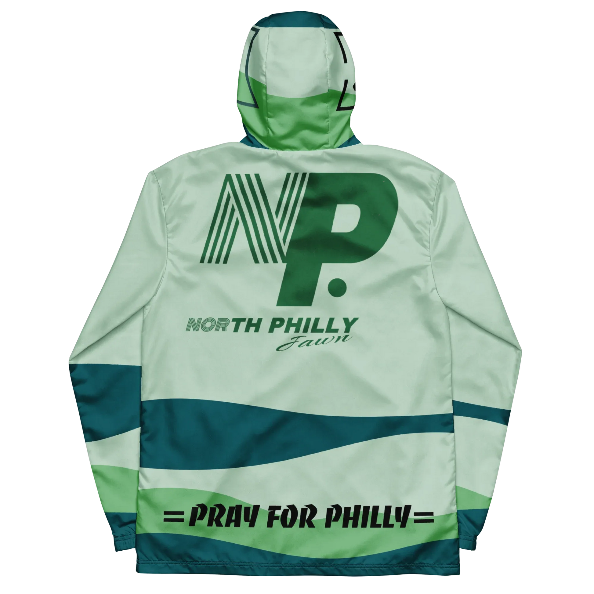 PRAY FOR PHILLY Men’s windbreaker - Da G.A.T.E 33