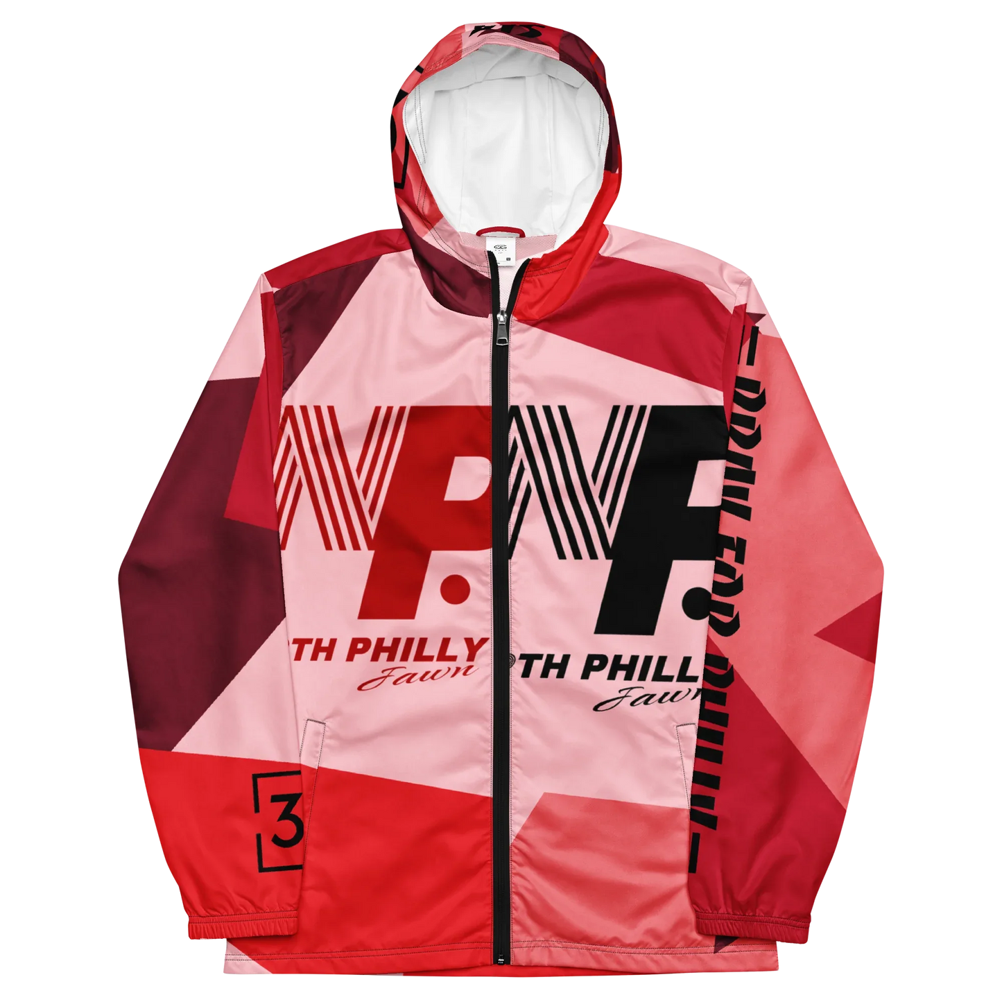PRAY FOR PHILLY Men’s windbreaker - Da G.A.T.E 33