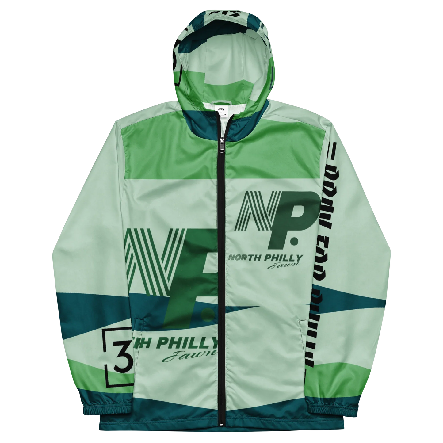 PRAY FOR PHILLY Men’s windbreaker - Da G.A.T.E 33