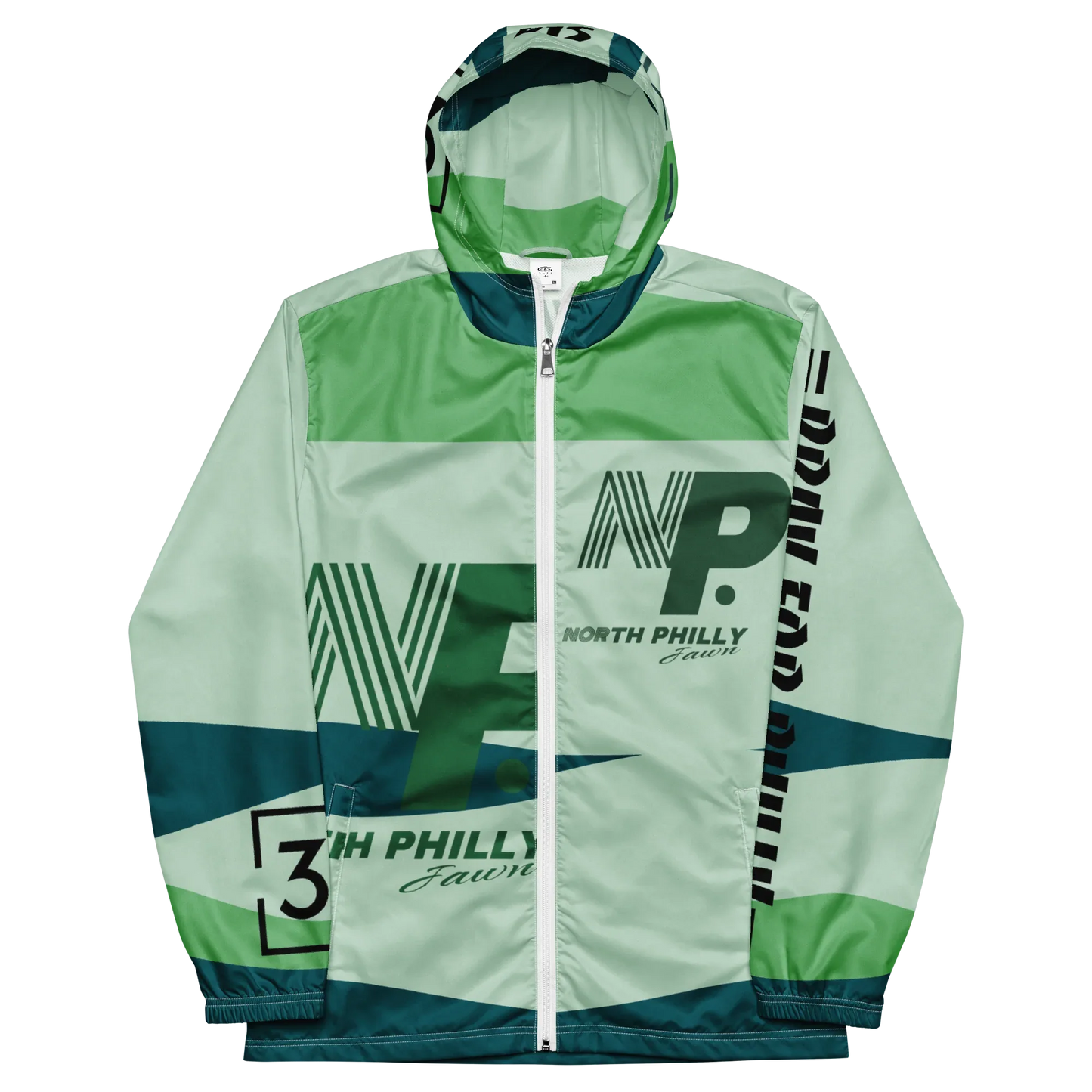 PRAY FOR PHILLY Men’s windbreaker - Da G.A.T.E 33
