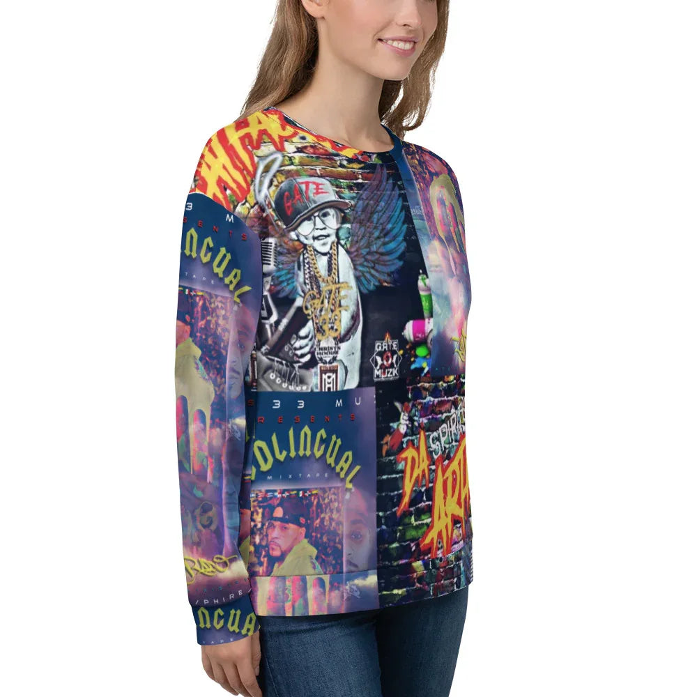 33RD MIXTAPE WEAR Unisex Sweatshirt - Da G.A.T.E 33