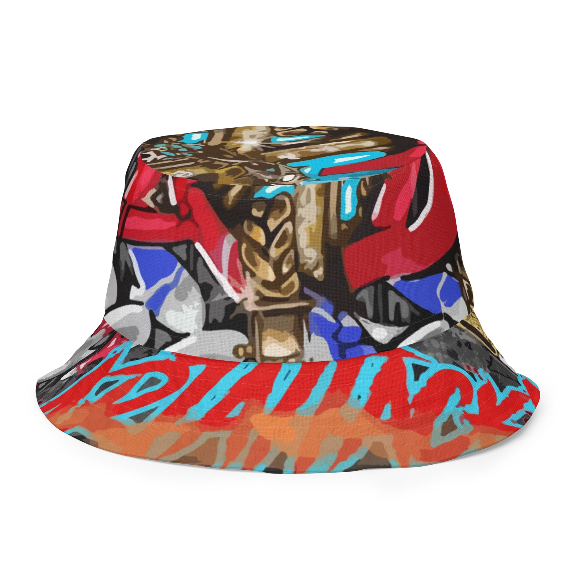 DA ARTATTACK Reversible bucket hat - Da G.A.T.E 33