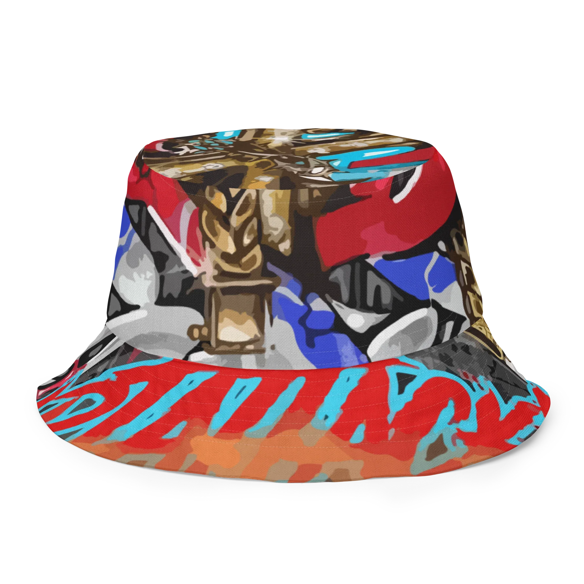 DA ARTATTACK Reversible bucket hat - Da G.A.T.E 33