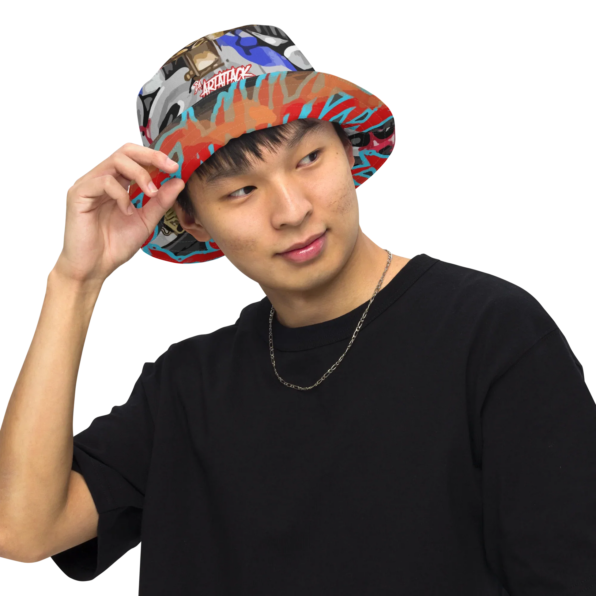 DA ARTATTACK Reversible bucket hat - Da G.A.T.E 33