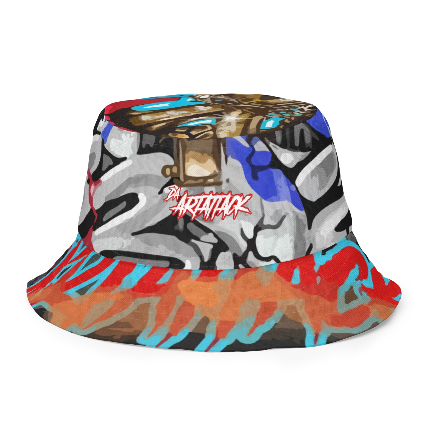 DA ARTATTACK Reversible bucket hat - Da G.A.T.E 33