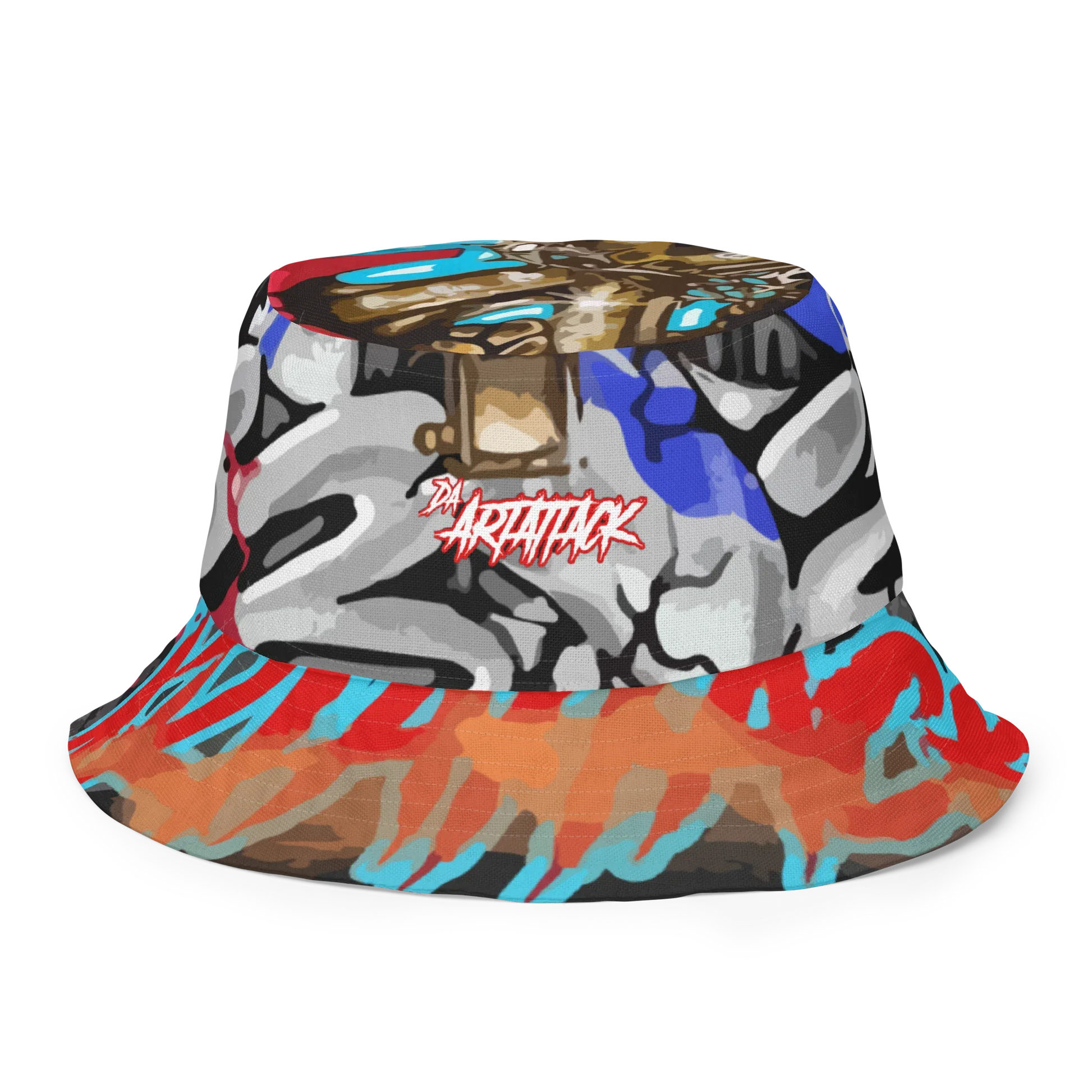 DA ARTATTACK Reversible bucket hat - Da G.A.T.E 33