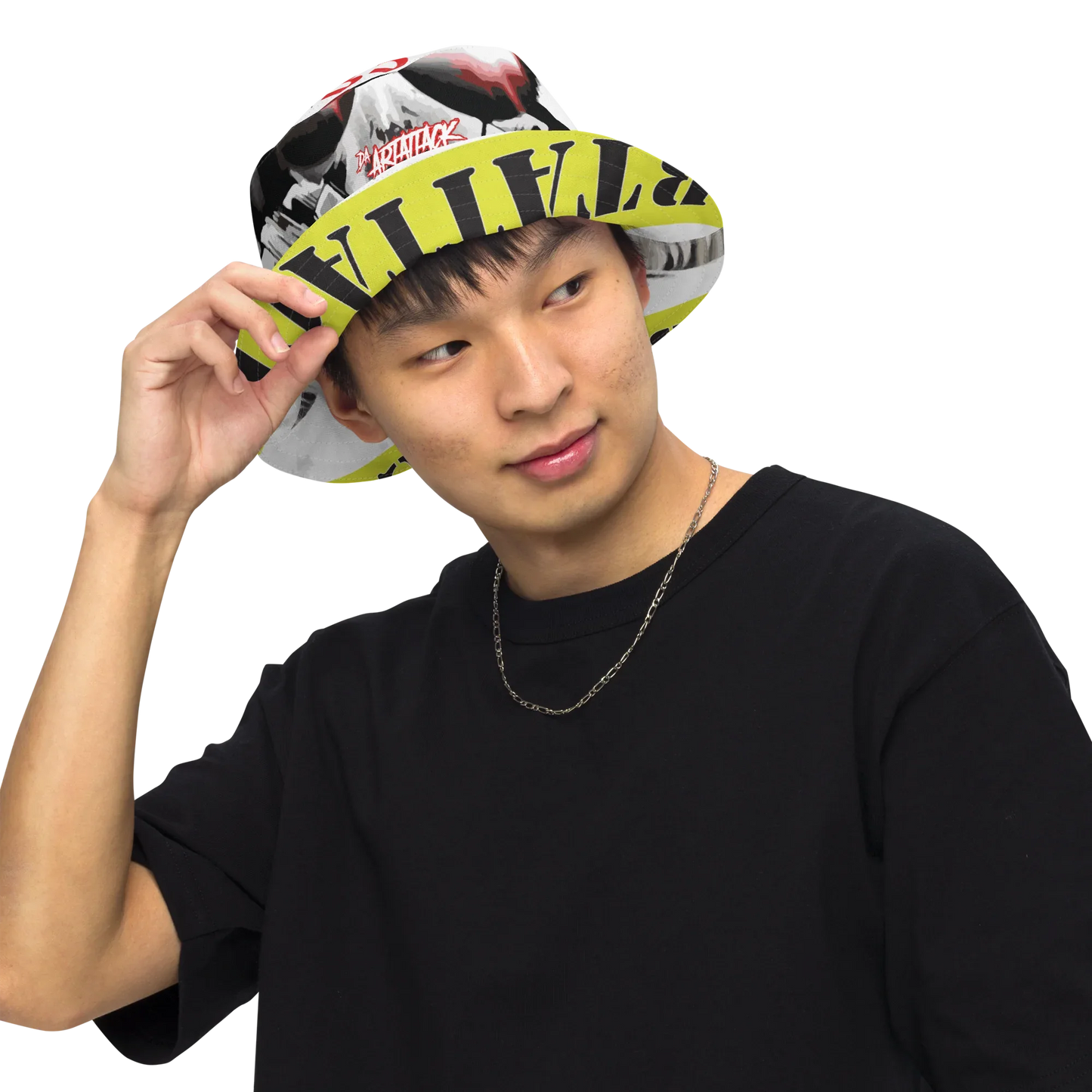 DA ARTATTACK Reversible bucket hat - Da G.A.T.E 33
