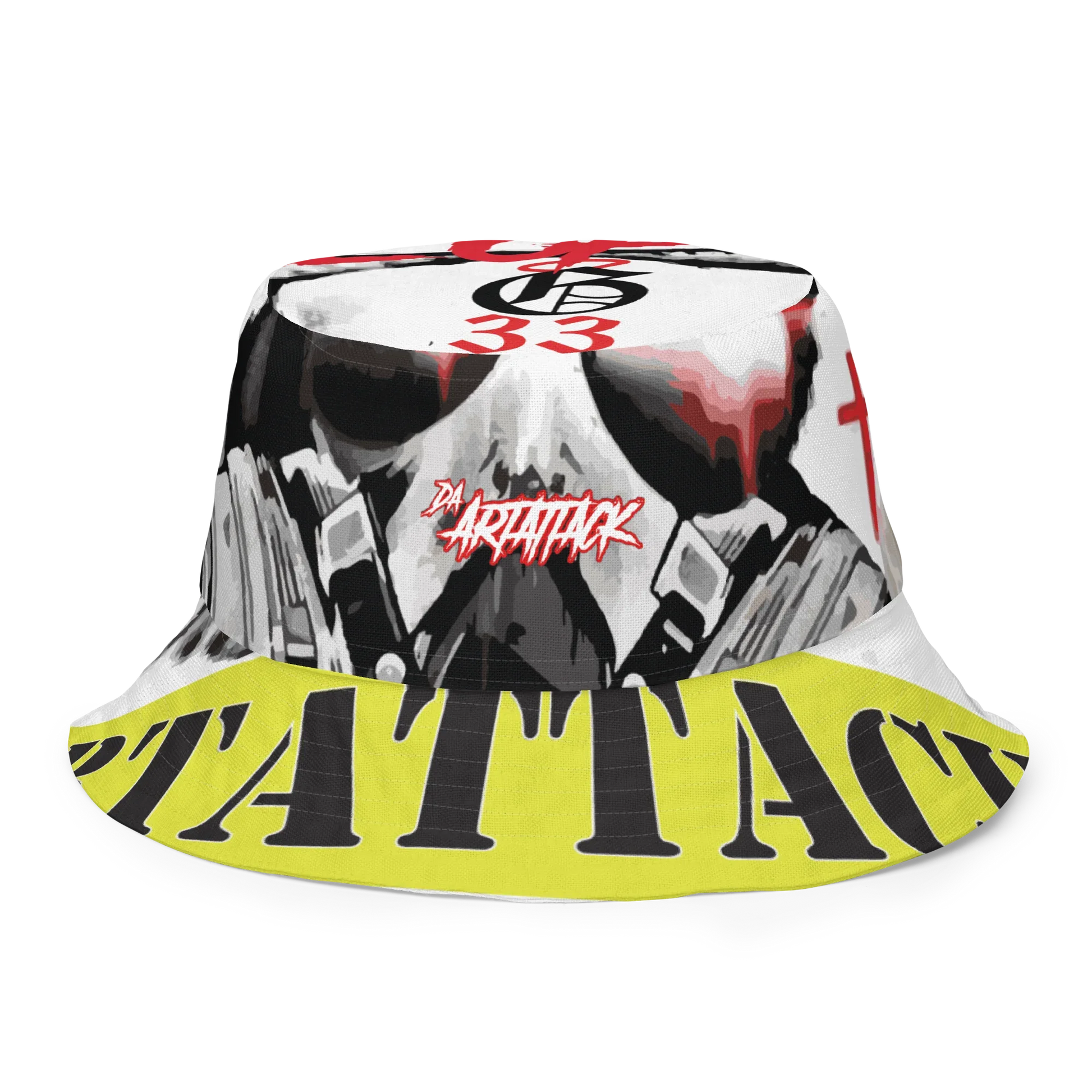 DA ARTATTACK Reversible bucket hat - Da G.A.T.E 33