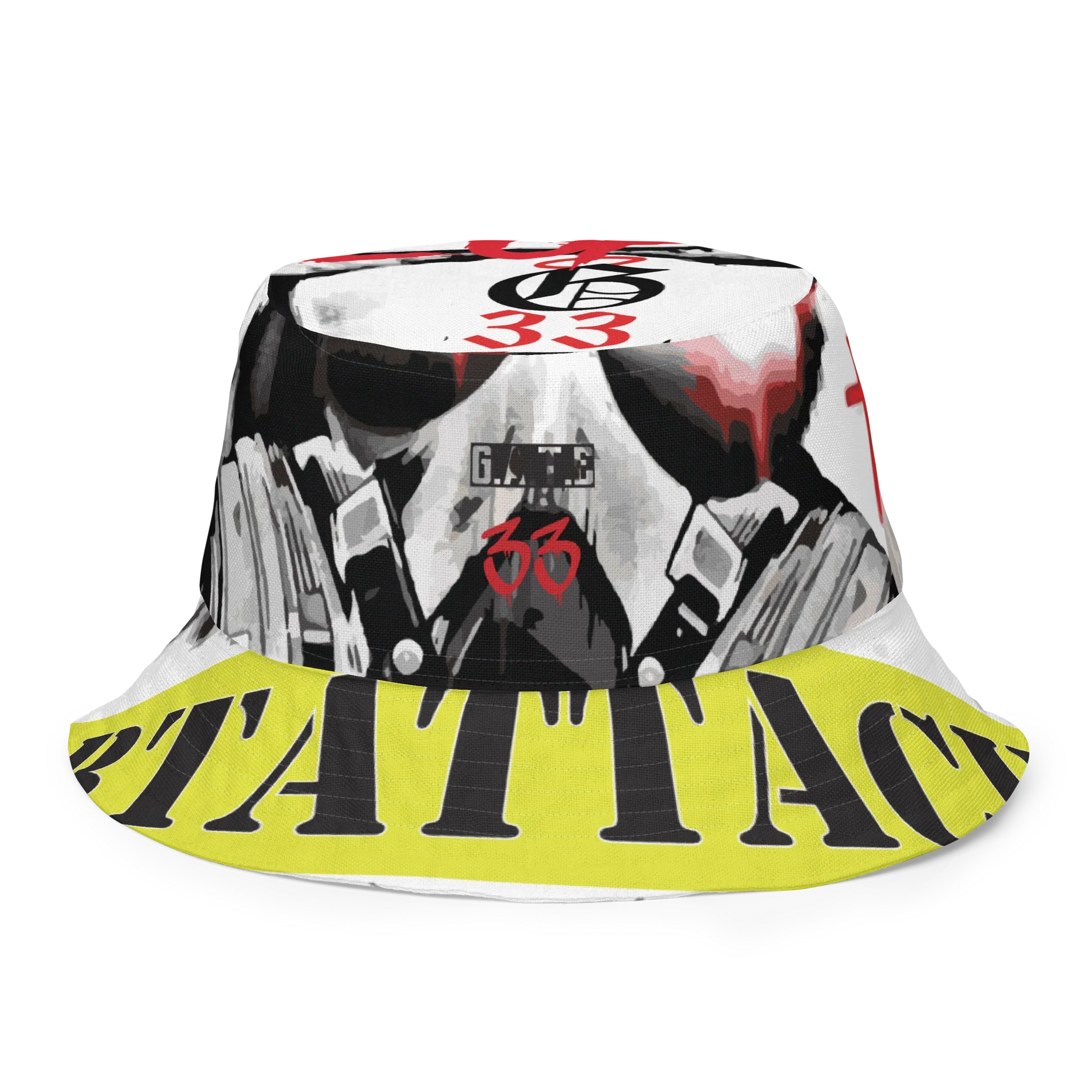 DA ARTATTACK Reversible bucket hat - Da G.A.T.E 33