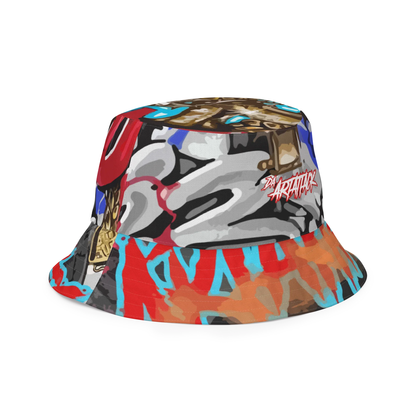 DA ARTATTACK Reversible bucket hat - Da G.A.T.E 33