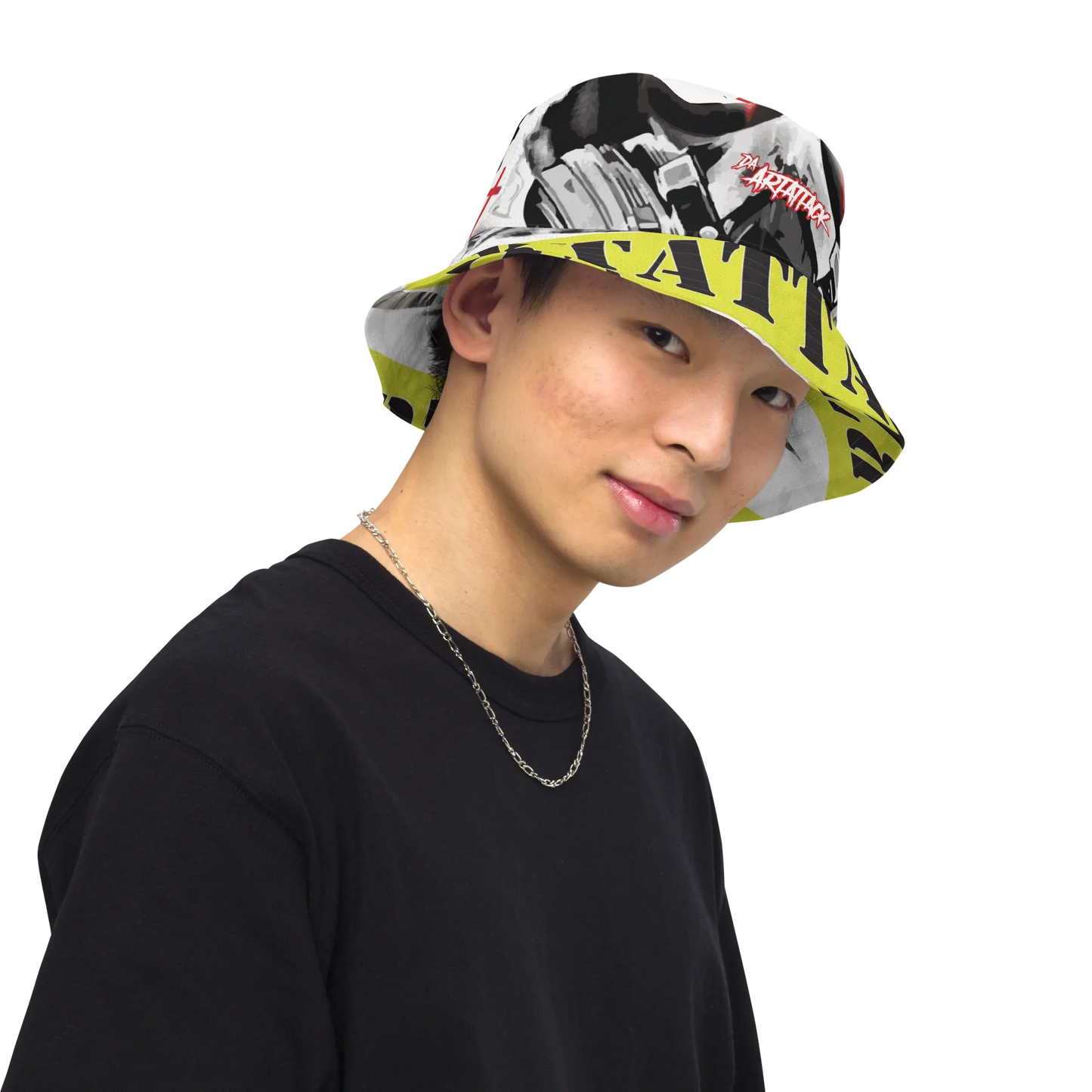 DA ARTATTACK Reversible bucket hat - Da G.A.T.E 33