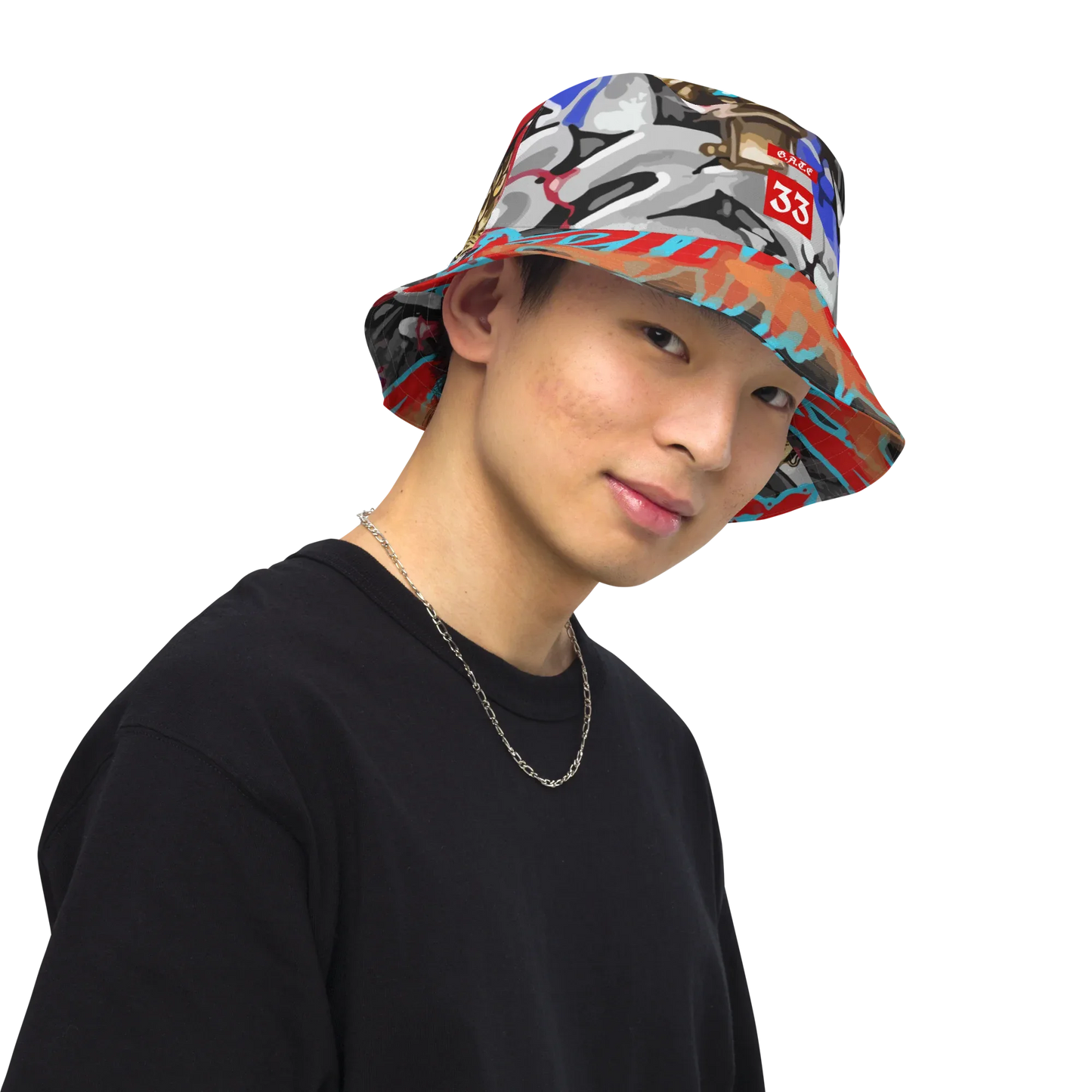DA ARTATTACK Reversible bucket hat - Da G.A.T.E 33