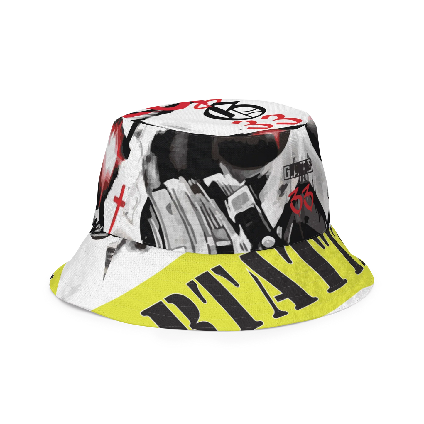 DA ARTATTACK Reversible bucket hat - Da G.A.T.E 33