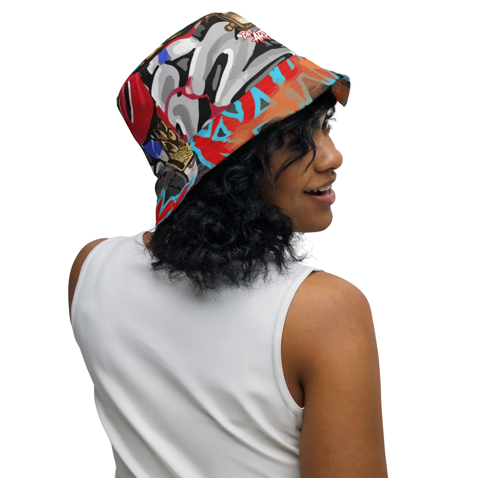 DA ARTATTACK Reversible bucket hat - Da G.A.T.E 33