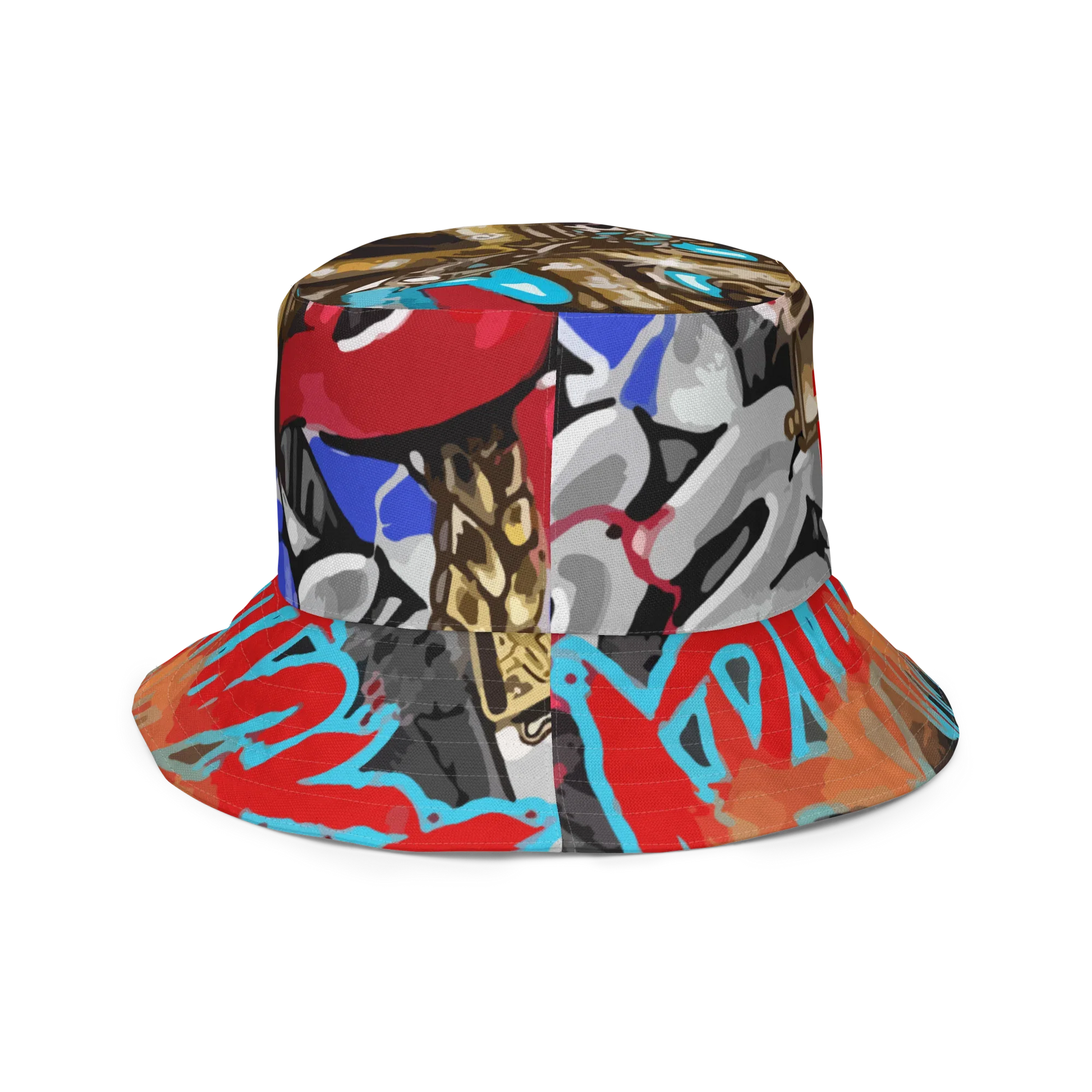 DA ARTATTACK Reversible bucket hat - Da G.A.T.E 33