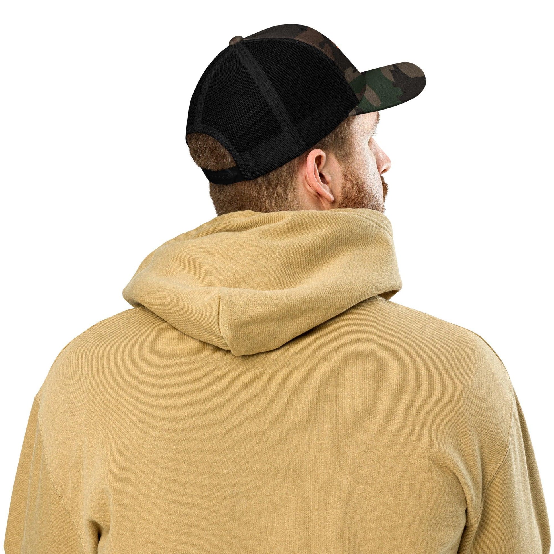 STAND STURDY Camouflage trucker hat - Da G.A.T.E 33